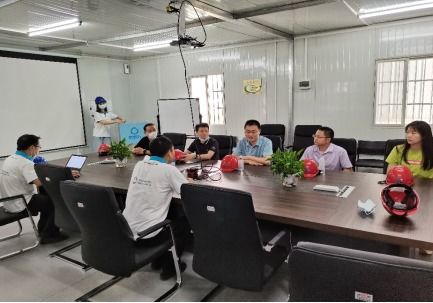 新能源材料與器件教研室赴建設集團實地走訪，推進實習與勞動實踐基地建設